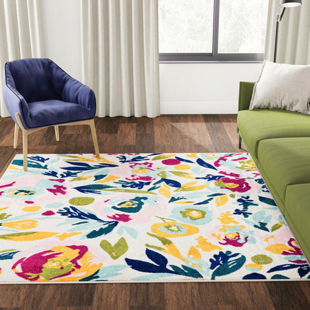 Garden Oasis Collection Area Rug -  Dell