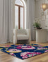 Garden Oasis Collection Area Rug -  Orchard