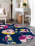 Garden Oasis Collection Area Rug -  Orchard