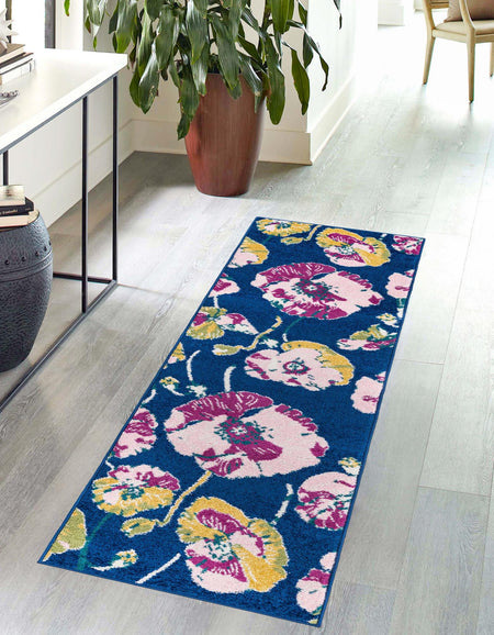 Garden Oasis Collection Area Rug -  Orchard