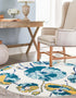 Garden Oasis Collection Area Rug -  Orchard