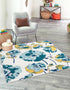 Garden Oasis Collection Area Rug -  Orchard