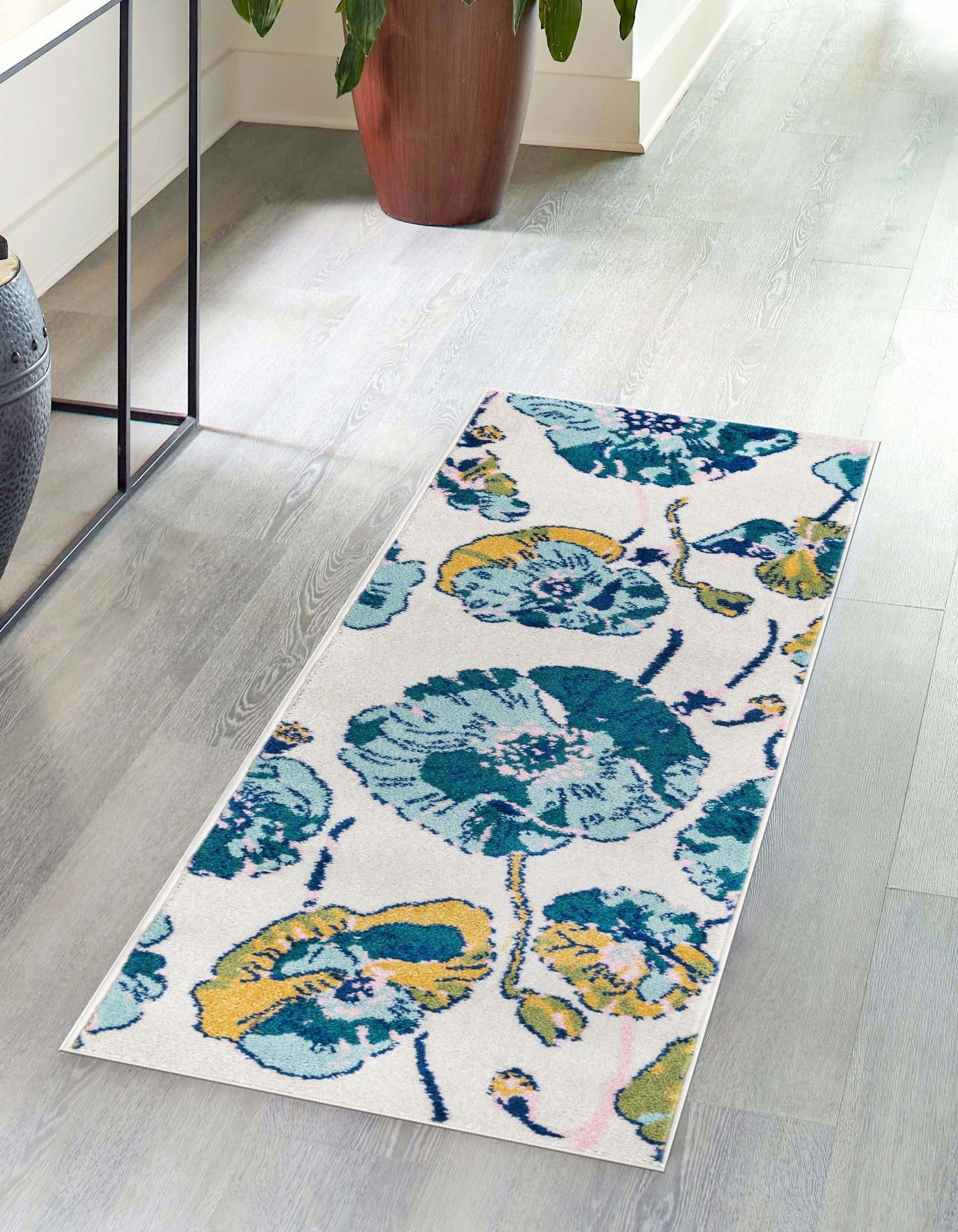 Garden Oasis Collection Area Rug -  Orchard