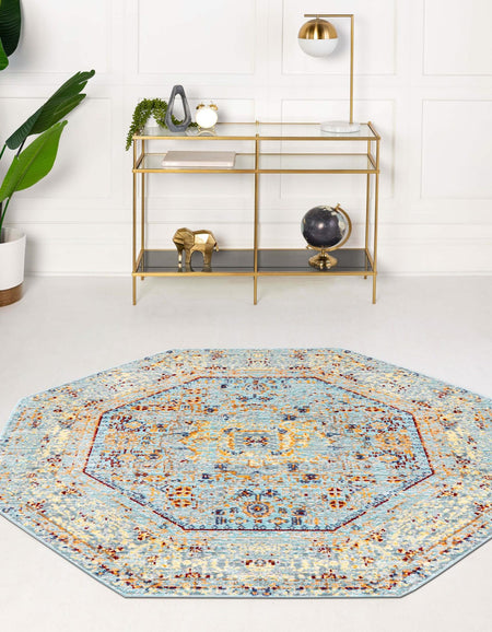 Lagoon Luxe Collection Area Rug -  Seahorse