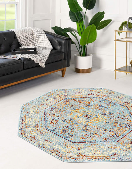 Lagoon Luxe Collection Area Rug -  Seahorse