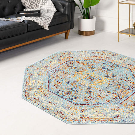 Lagoon Luxe Collection Area Rug -  Seahorse