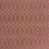 Garden Lattice Oasis Collection Area Rug -  Pavilion (Rust Red) Square Rust Red Main