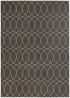 Seaside Lattice Collection Area Rug -  Pavilion (Charcoal)