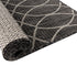 Seaside Lattice Collection Area Rug -  Pavilion (Charcoal)