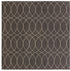 Seaside Lattice Collection Area Rug -  Pavilion (Charcoal)