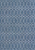 Garden Lattice Oasis Collection Area Rug -  Pavilion (Blue) Rectangle Blue Main