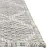 Garden Lattice Oasis Collection Area Rug -  Pavilion (Light Gray) Runner Light Gray  lifestyle 15