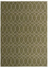 Seaside Lattice Collection Area Rug -  Pavilion (Green)