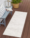 Urban Terrace Collection Area Rug -  Tribeca Runner Gray  lifestyle 63