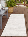 Urban Terrace Collection Area Rug -  Tribeca Runner Gray  lifestyle 81