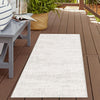 Urban Terrace Collection Area Rug -  Tribeca Runner Gray  lifestyle 155