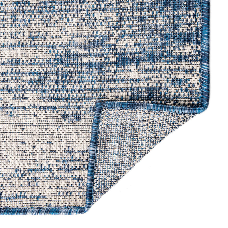 Urban Terrace Collection Area Rug -  Tribeca Rectangle Blue  lifestyle 7