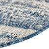 Urban Terrace Collection Area Rug -  Tribeca Round Blue  lifestyle 112