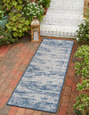 Urban Terrace Collection Area Rug -  Tribeca Runner Blue  lifestyle 66