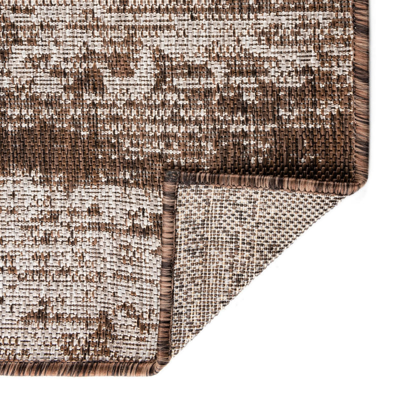 Urban Terrace Collection Area Rug -  Tribeca Rectangle Brown  lifestyle 7