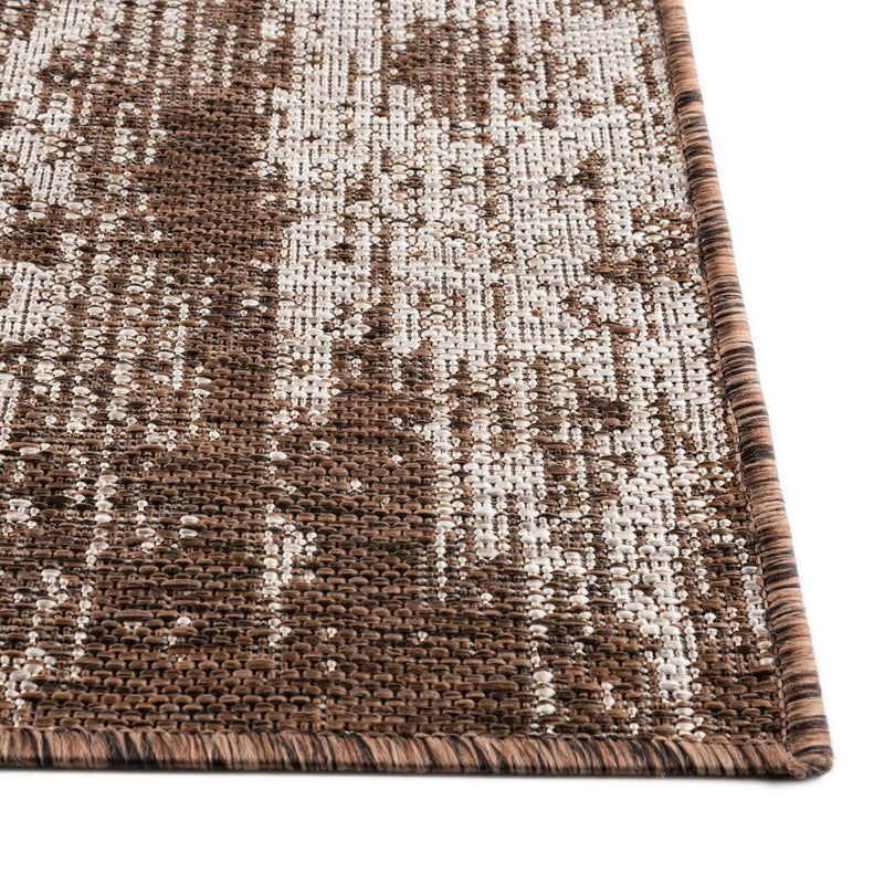 Urban Terrace Collection Area Rug -  Tribeca Rectangle Brown  lifestyle 8