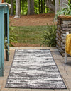 Urban Terrace Collection Area Rug -  Tribeca Runner Charcoal  lifestyle 92