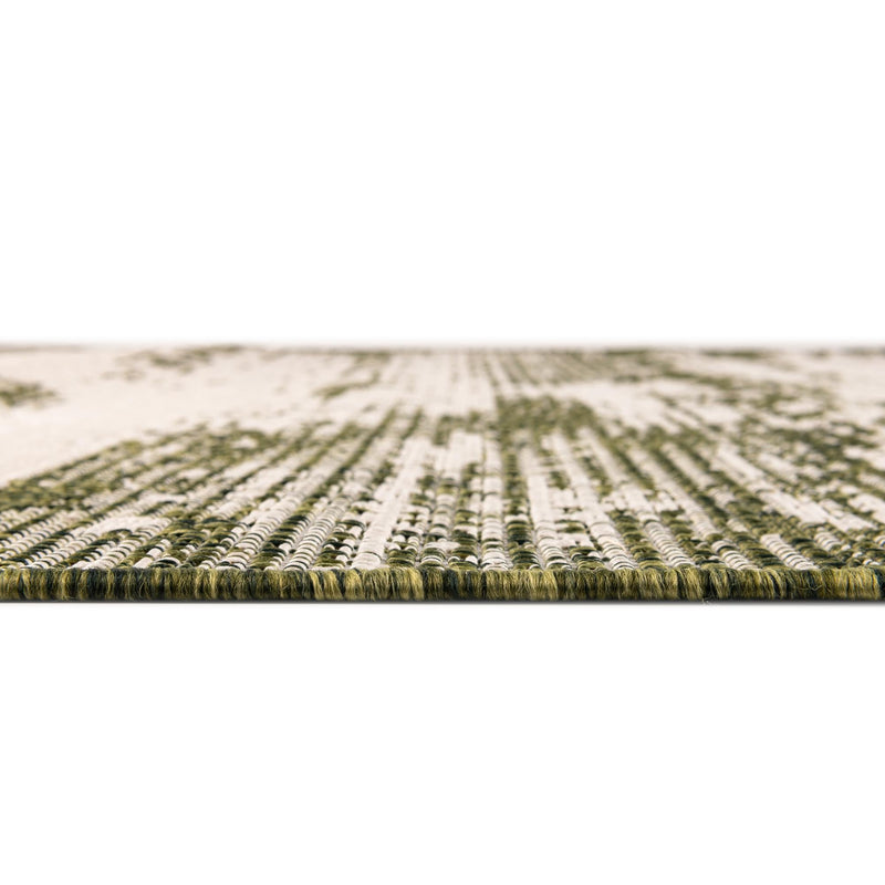 Urban Terrace Collection Area Rug -  Tribeca Runner Green  lifestyle 3