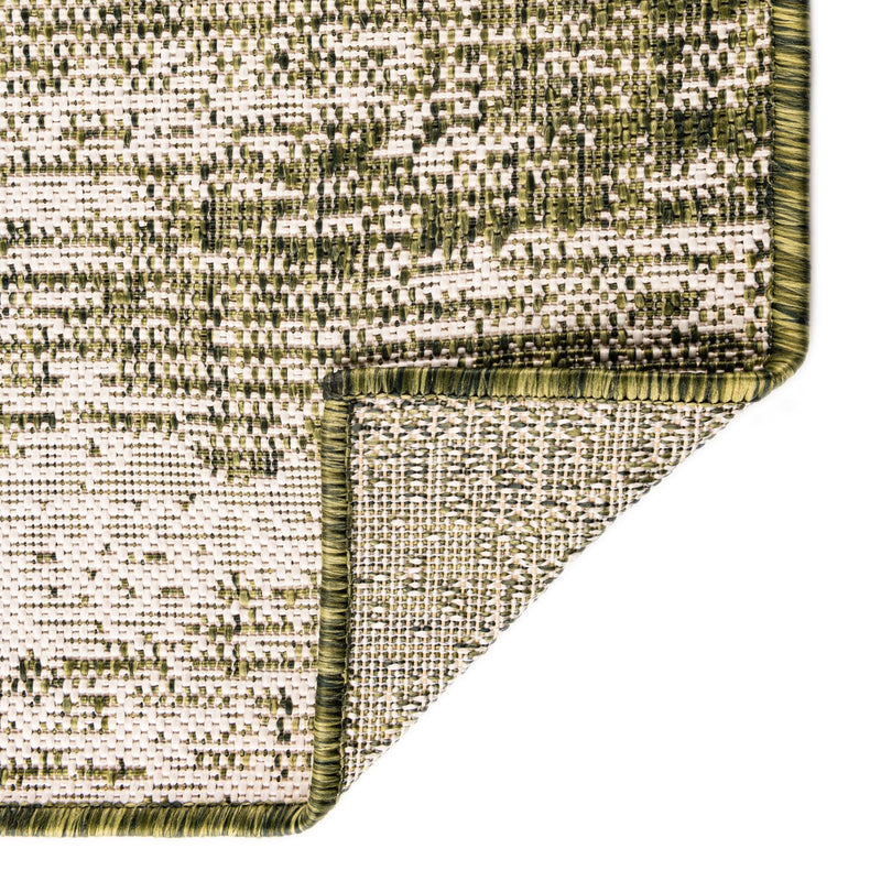 Urban Terrace Collection Area Rug -  Tribeca Runner Green  lifestyle 7