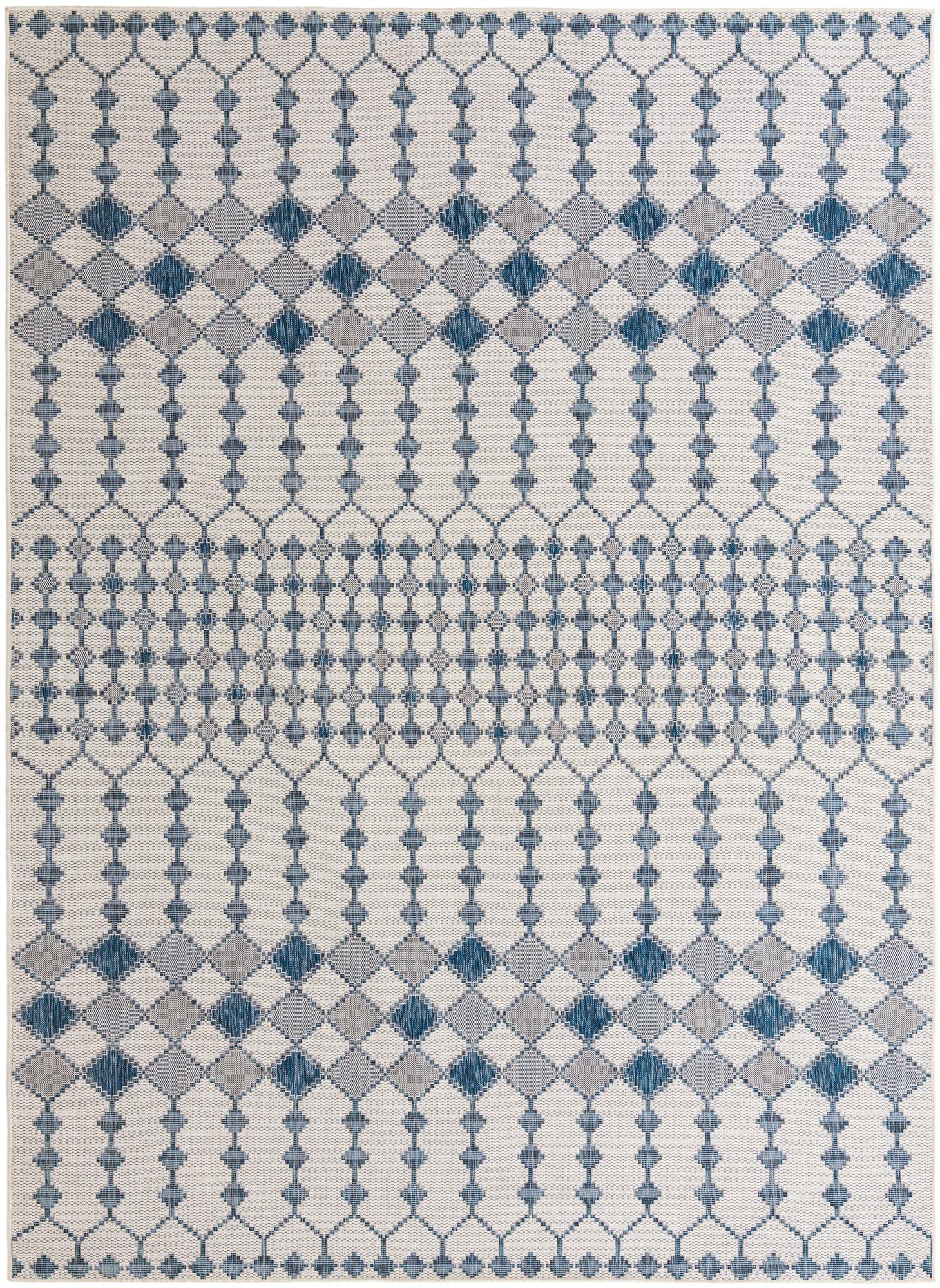 Seaside Lattice Collection Area Rug -  Veranda