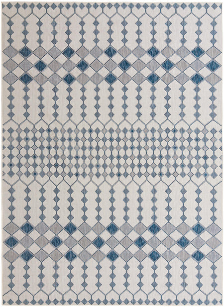 Seaside Lattice Collection Area Rug -  Veranda