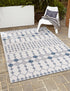 Seaside Lattice Collection Area Rug -  Veranda