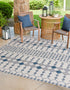 Seaside Lattice Collection Area Rug -  Veranda