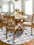 Seaside Lattice Collection Area Rug -  Veranda