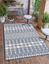 Seaside Lattice Collection Area Rug -  Veranda