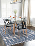 Seaside Lattice Collection Area Rug -  Veranda