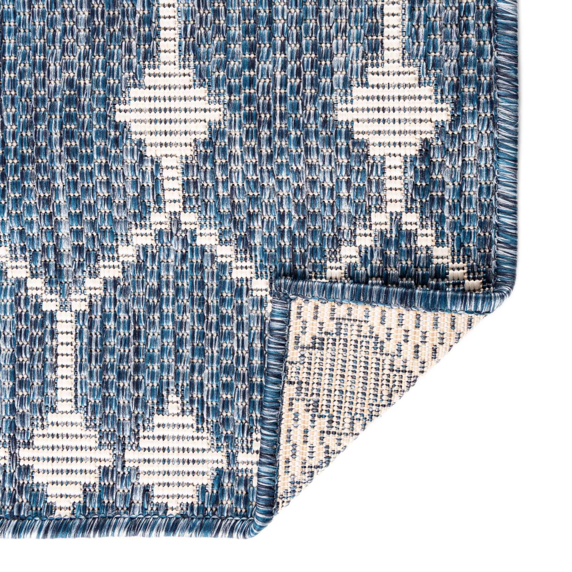 Seaside Lattice Collection Area Rug -  Veranda