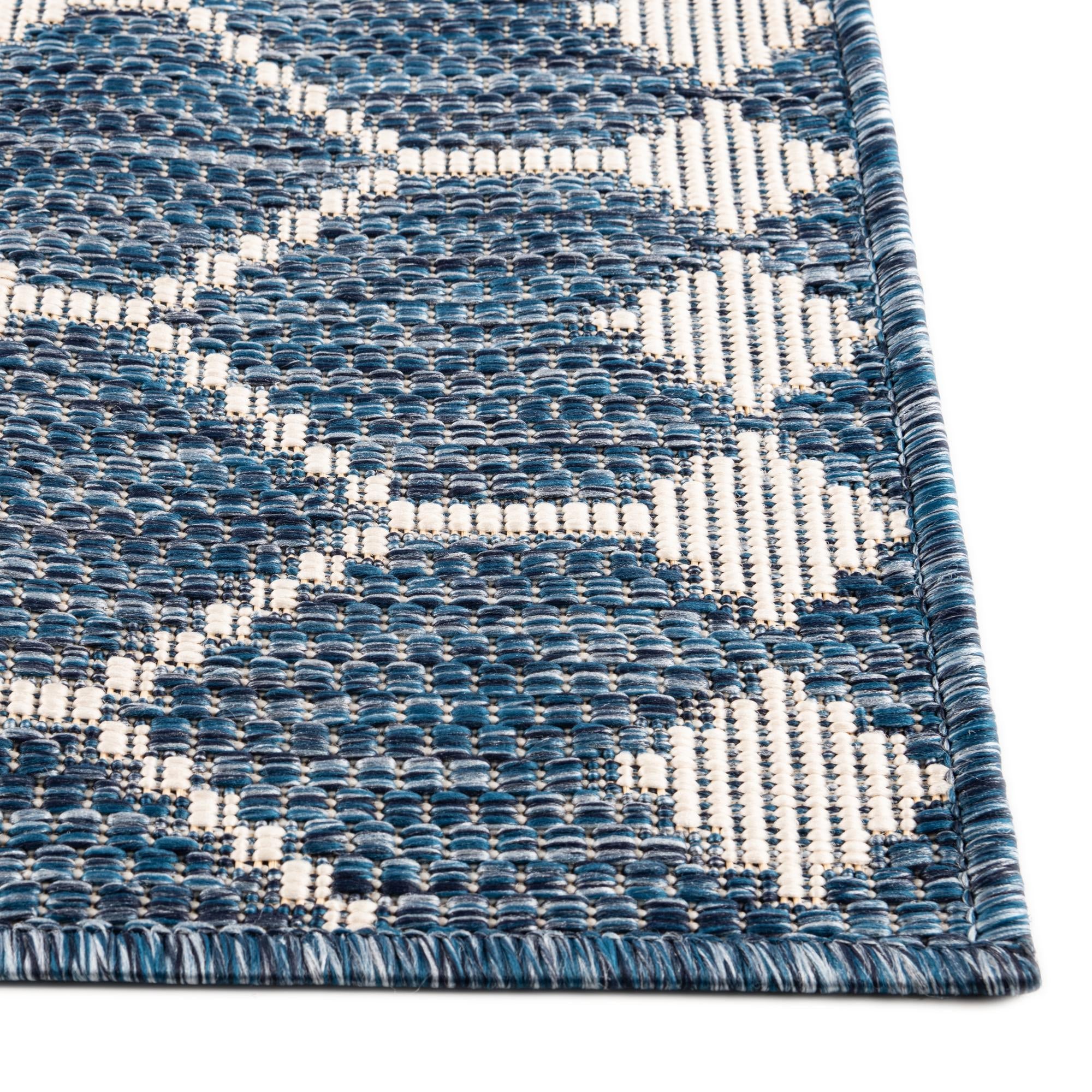 Seaside Lattice Collection Area Rug -  Veranda