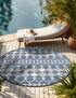 Seaside Lattice Collection Area Rug -  Veranda