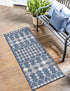 Seaside Lattice Collection Area Rug -  Veranda