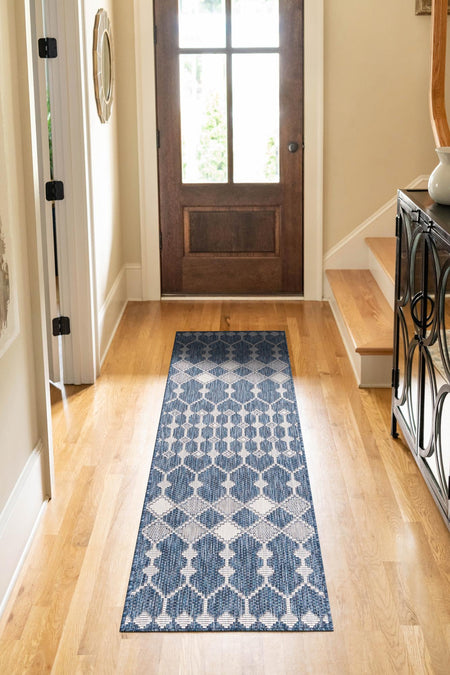 Seaside Lattice Collection Area Rug -  Veranda