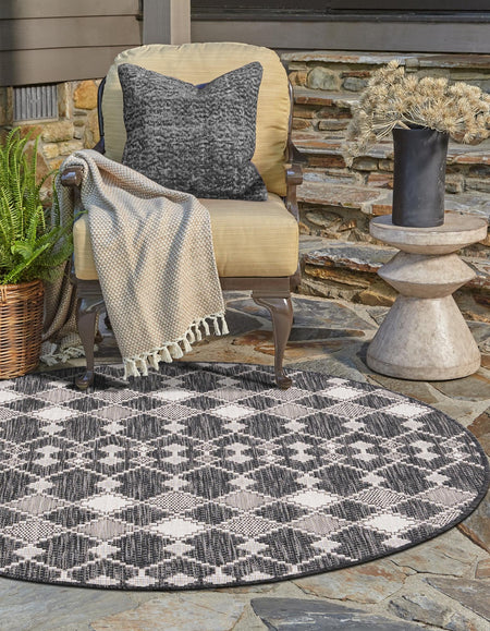 Seaside Lattice Collection Area Rug -  Veranda