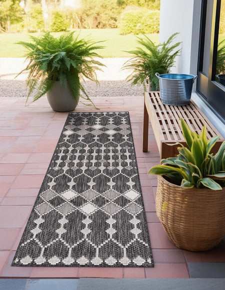 Seaside Lattice Collection Area Rug -  Veranda