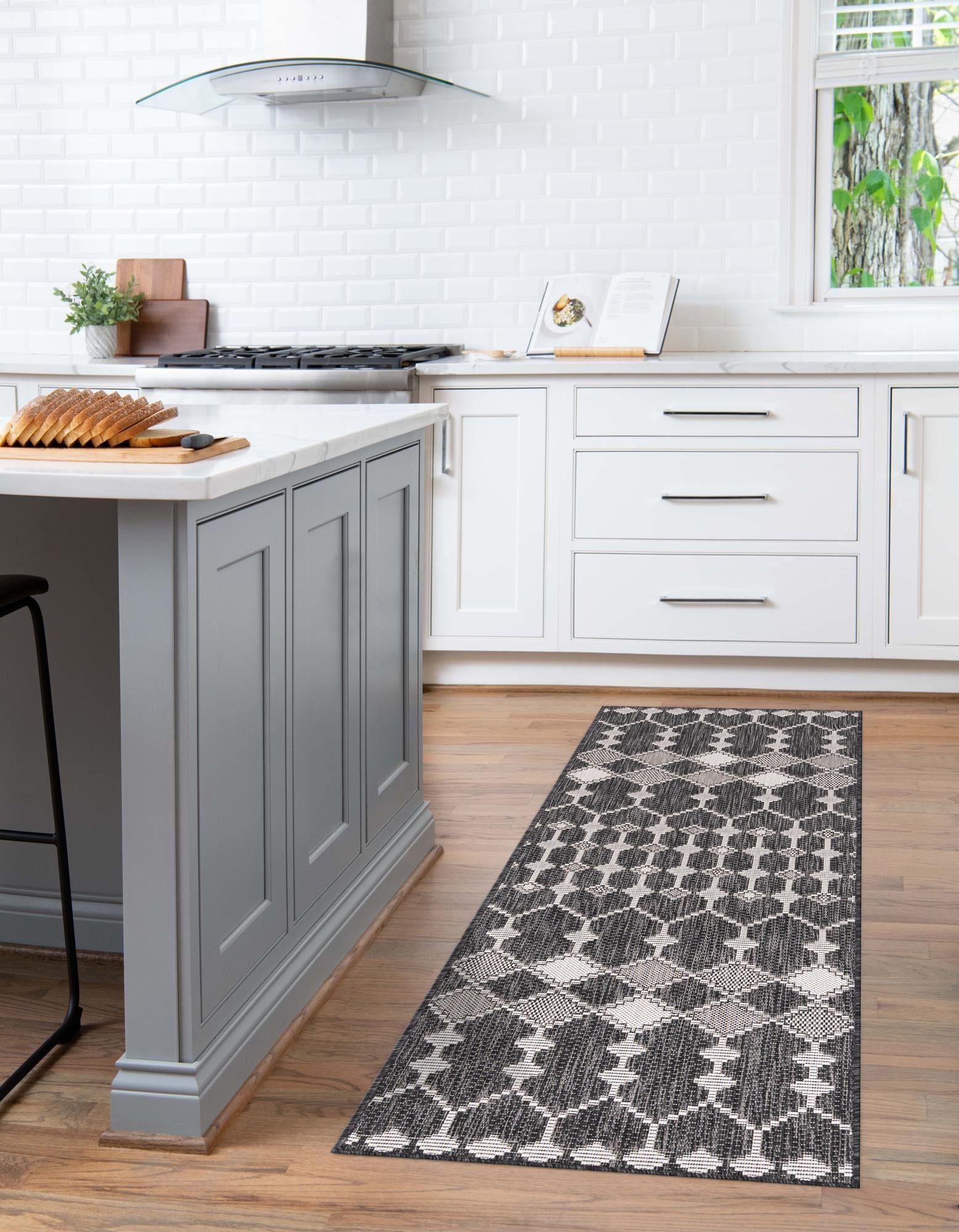 Seaside Lattice Collection Area Rug -  Veranda