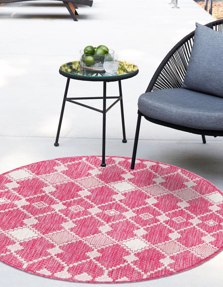 Seaside Lattice Collection Area Rug -  Veranda