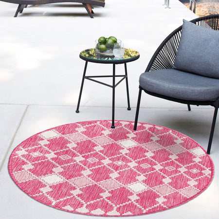 Seaside Lattice Collection Area Rug -  Veranda