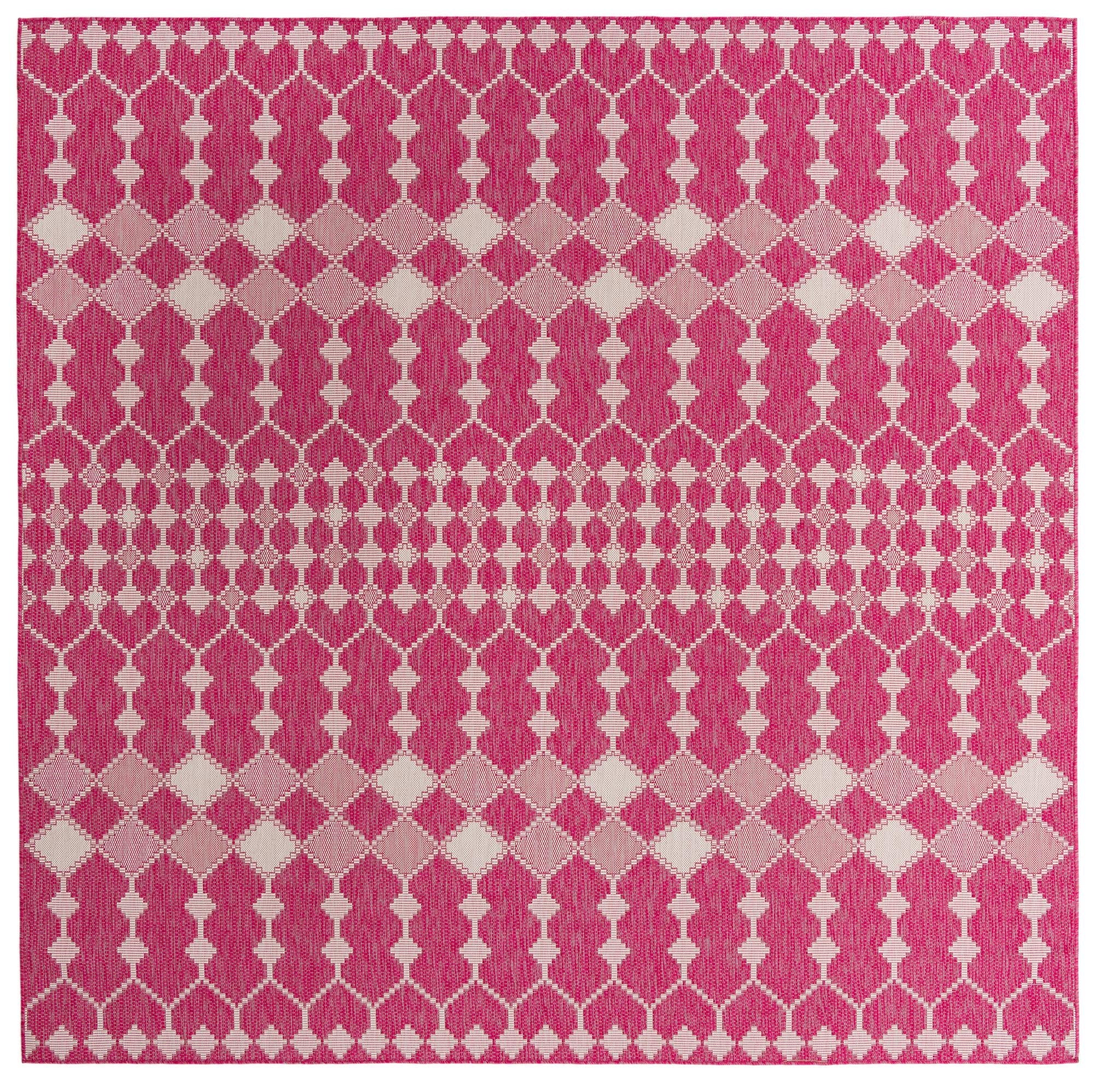 Seaside Lattice Collection Area Rug -  Veranda