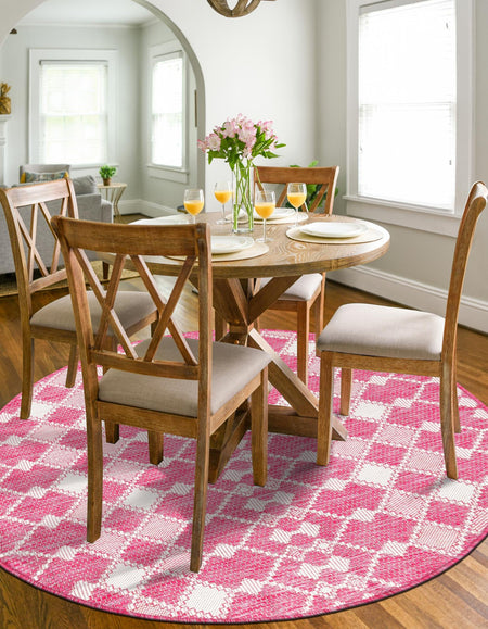 Seaside Lattice Collection Area Rug -  Veranda