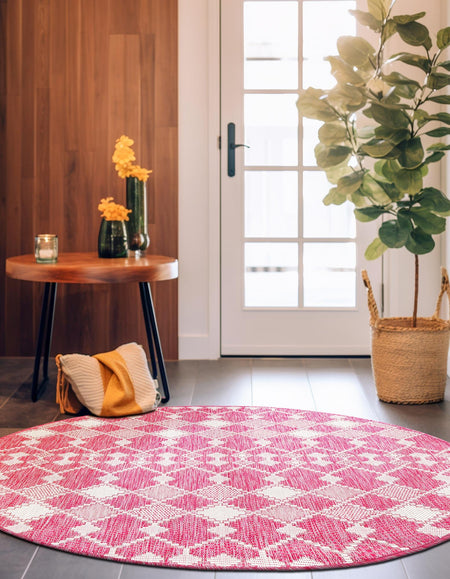 Seaside Lattice Collection Area Rug -  Veranda