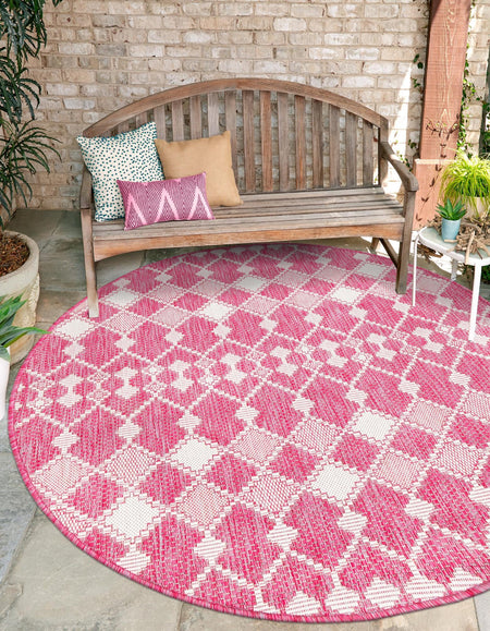 Seaside Lattice Collection Area Rug -  Veranda