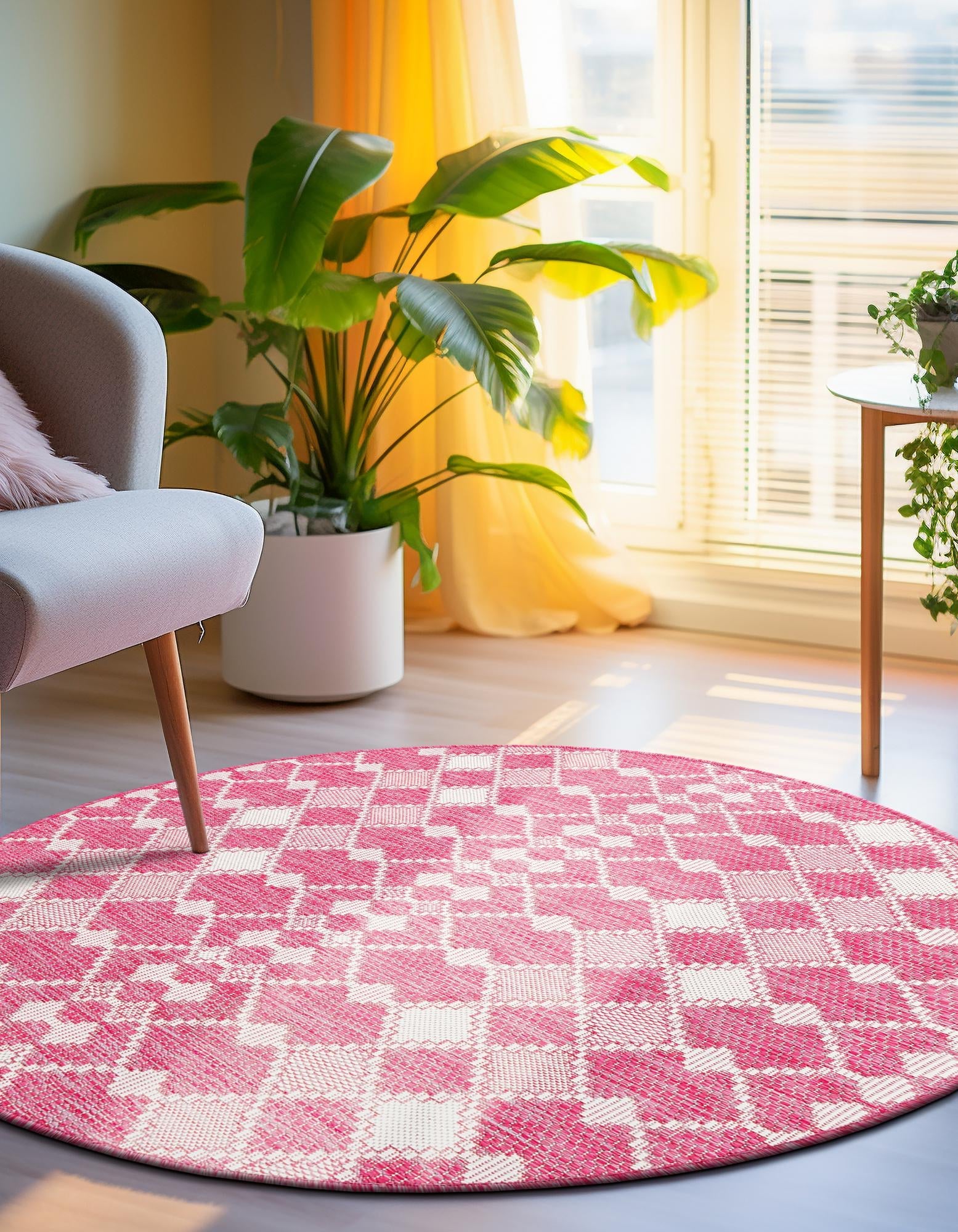 Seaside Lattice Collection Area Rug -  Veranda